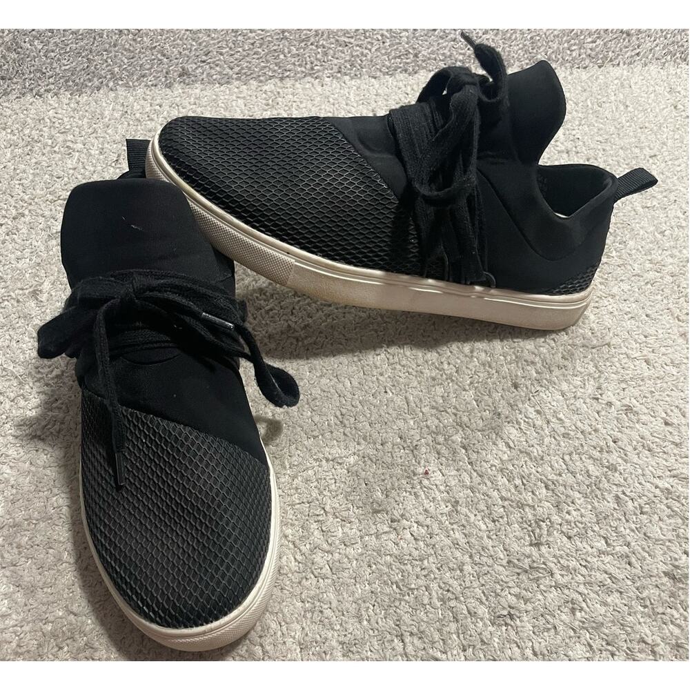 Brash Drea Sneakers Slip On Lancer Low Top Shoes Women Size 8 Black